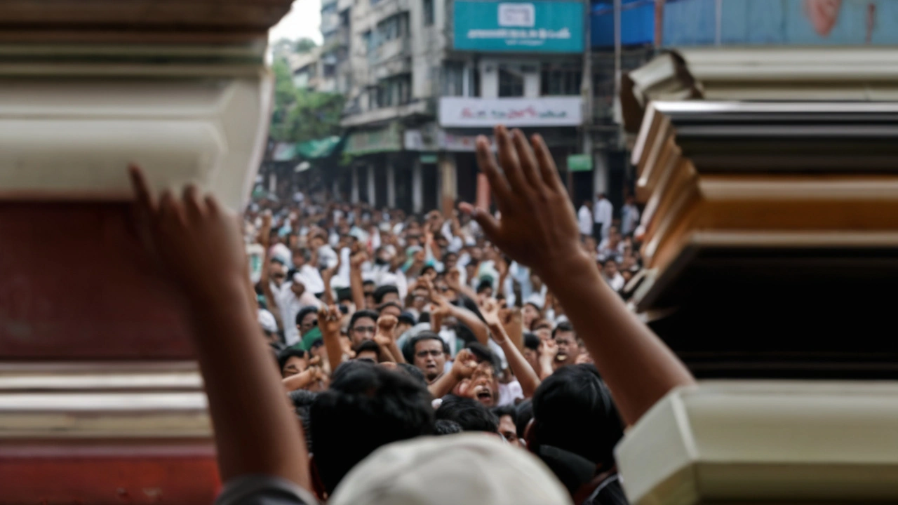 Massive Protests in Bangladesh Call for Prime Minister Hasina's Resignation Amid Economic Turmoil