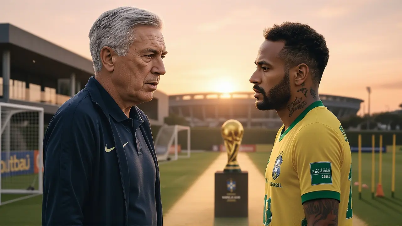 Ancelotti Signs Neymar for 2026 World Cup on Strict Terms